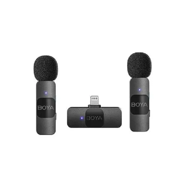 BOYA BY-V2 Ultracompact 2-4GHz Wireless Microphone System - Image 2