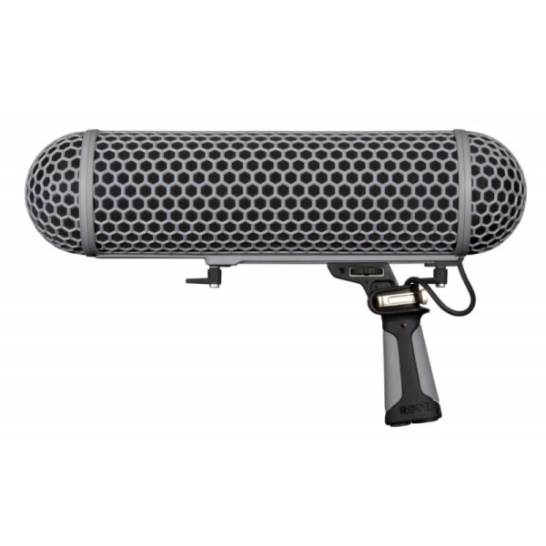 Rode Blimp Windshield and Rycote Shock Mount Suspension System for Shotgun Microphones