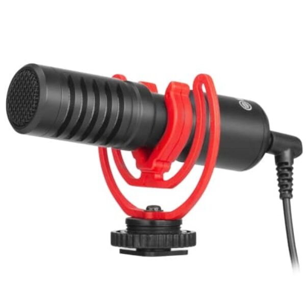 BOYA BY-MM1+ Ultracompact Camera-Mount Shotgun Microphone - Image 2